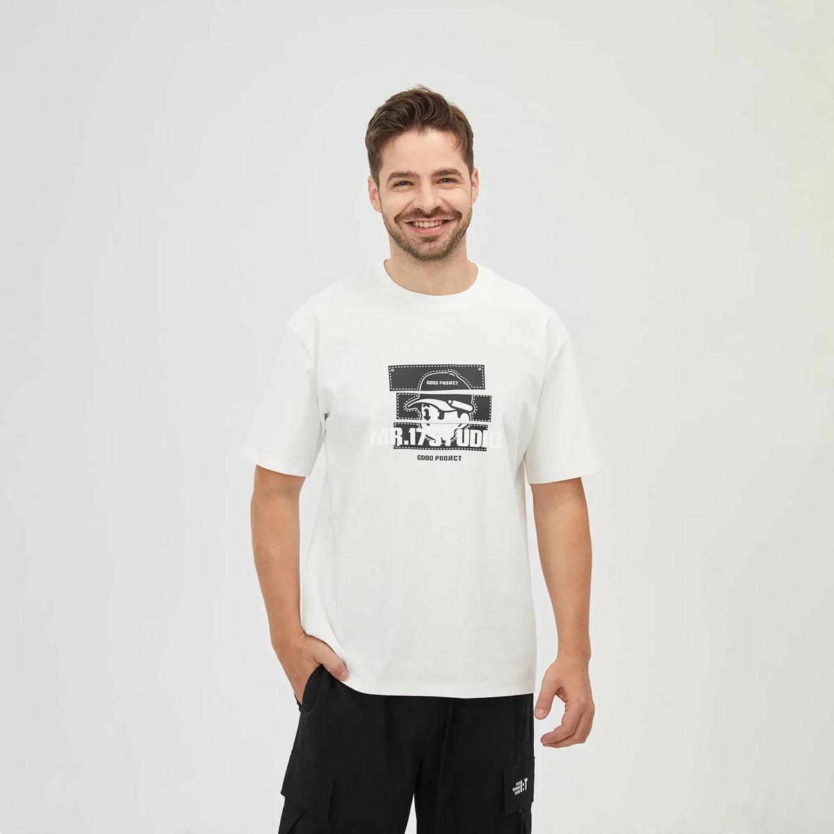 Bleach White Printed T.Shirt for Men Image