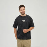 Black Tie-Dye T.Shirt for Men Image