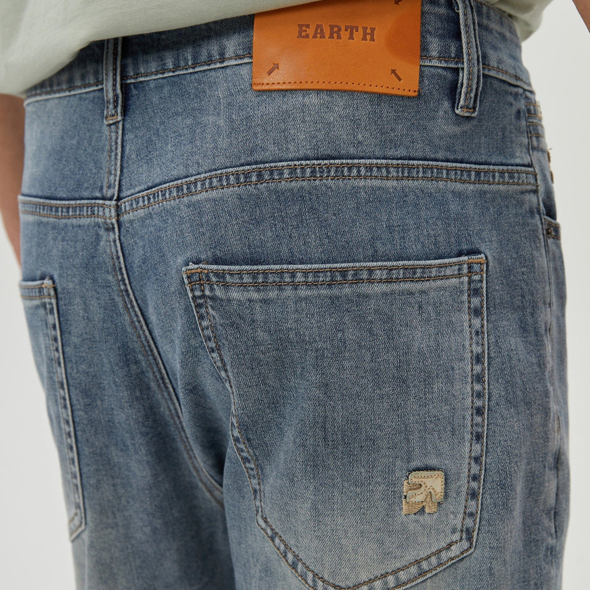 Washed Jeans Pants for Men Image