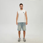 Washed Jeans Shorts for Men Image