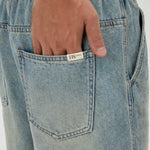 Washed Jeans Shorts for Men Image