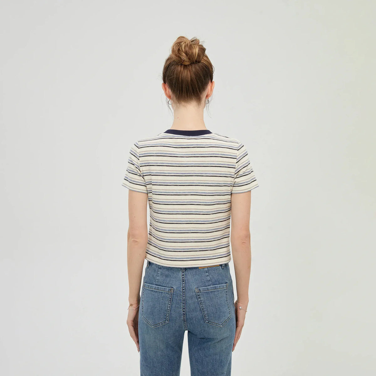 Striped T.Shirt for Women Image
