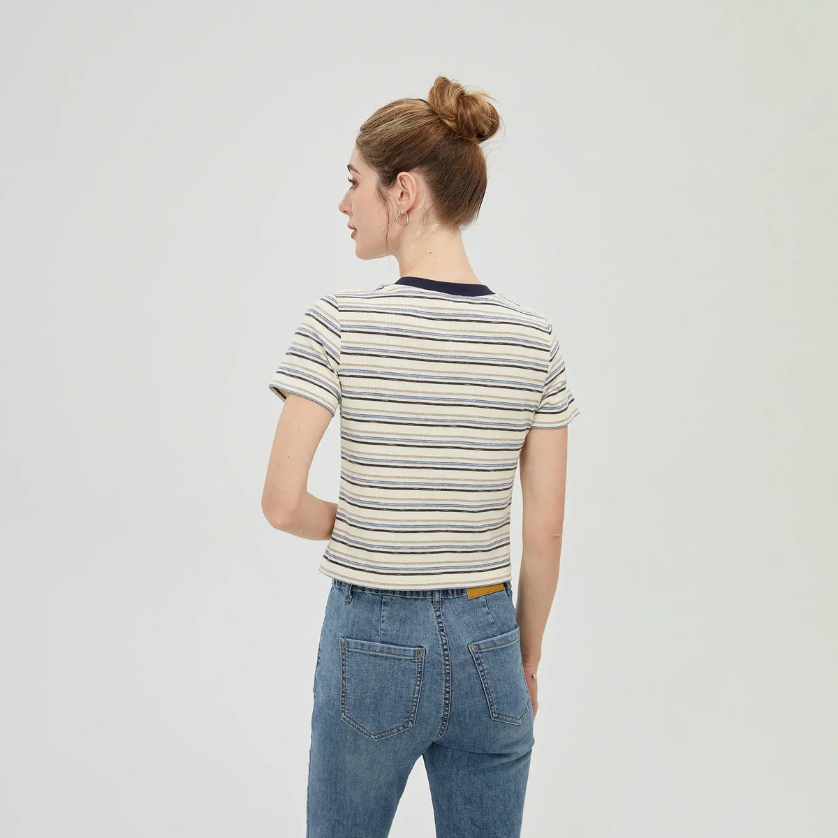 Striped T.Shirt for Women Image