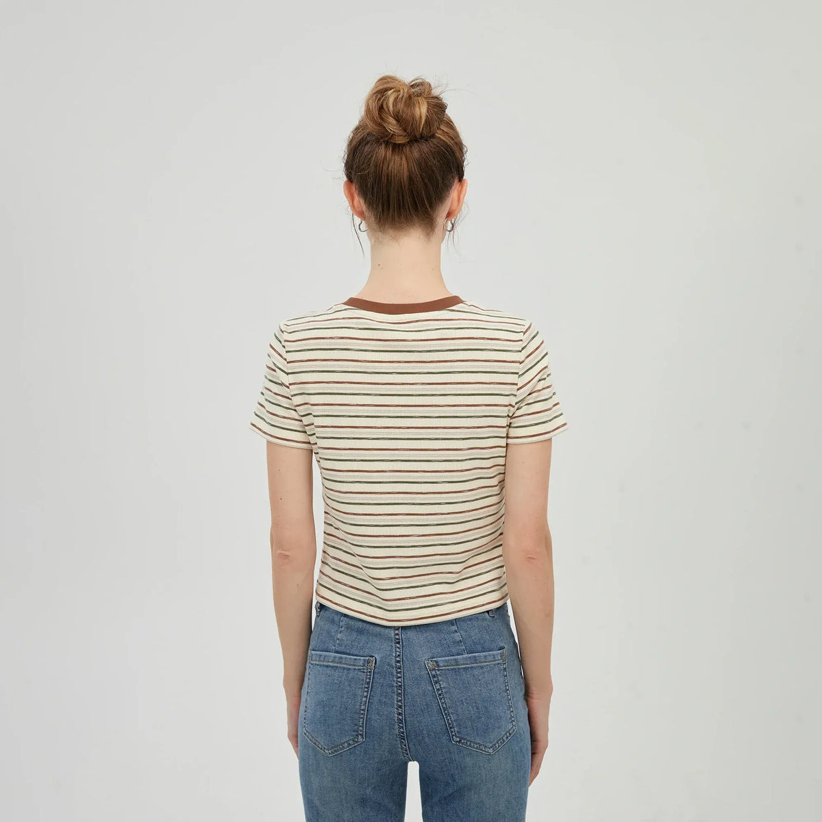 Striped T.Shirt for Women Image