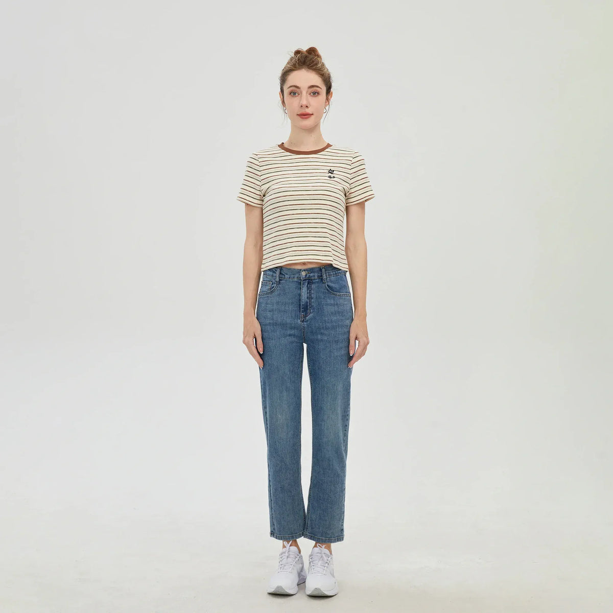 Striped T.Shirt for Women Image
