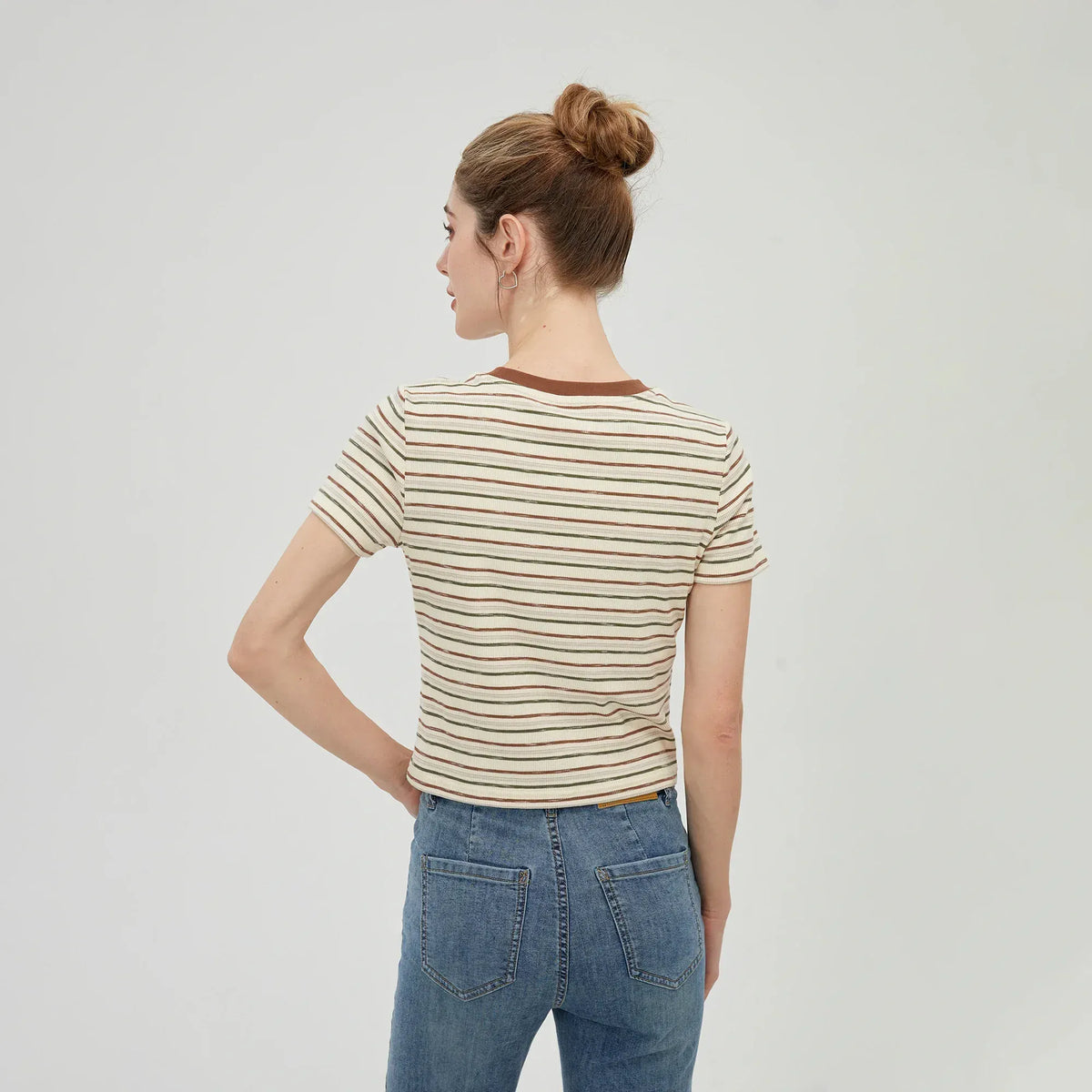 Striped T.Shirt for Women Image