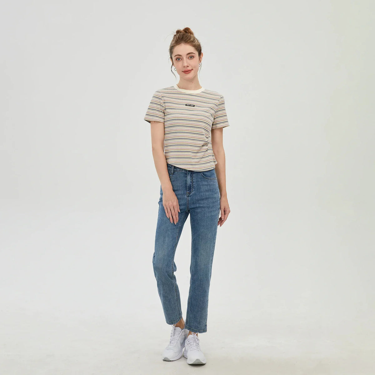 Striped T.Shirt for Women Image