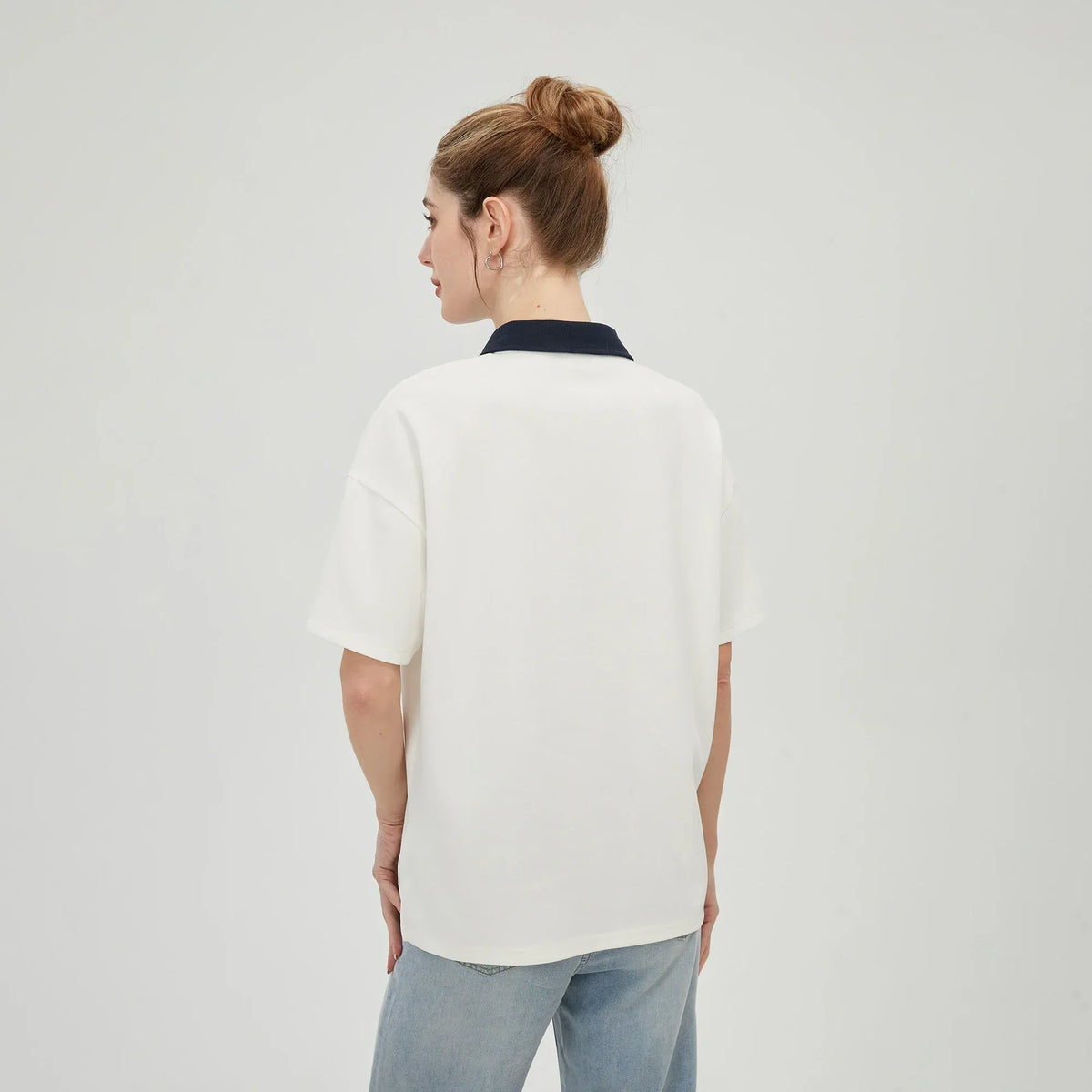 Embroidery Polo Shirt for Women Image