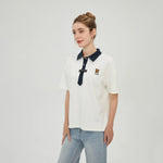 Embroidery Polo Shirt for Women Image