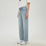 Washed Jeans Pants for Women Image