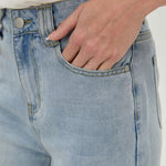 Washed Jeans Pants for Women Image