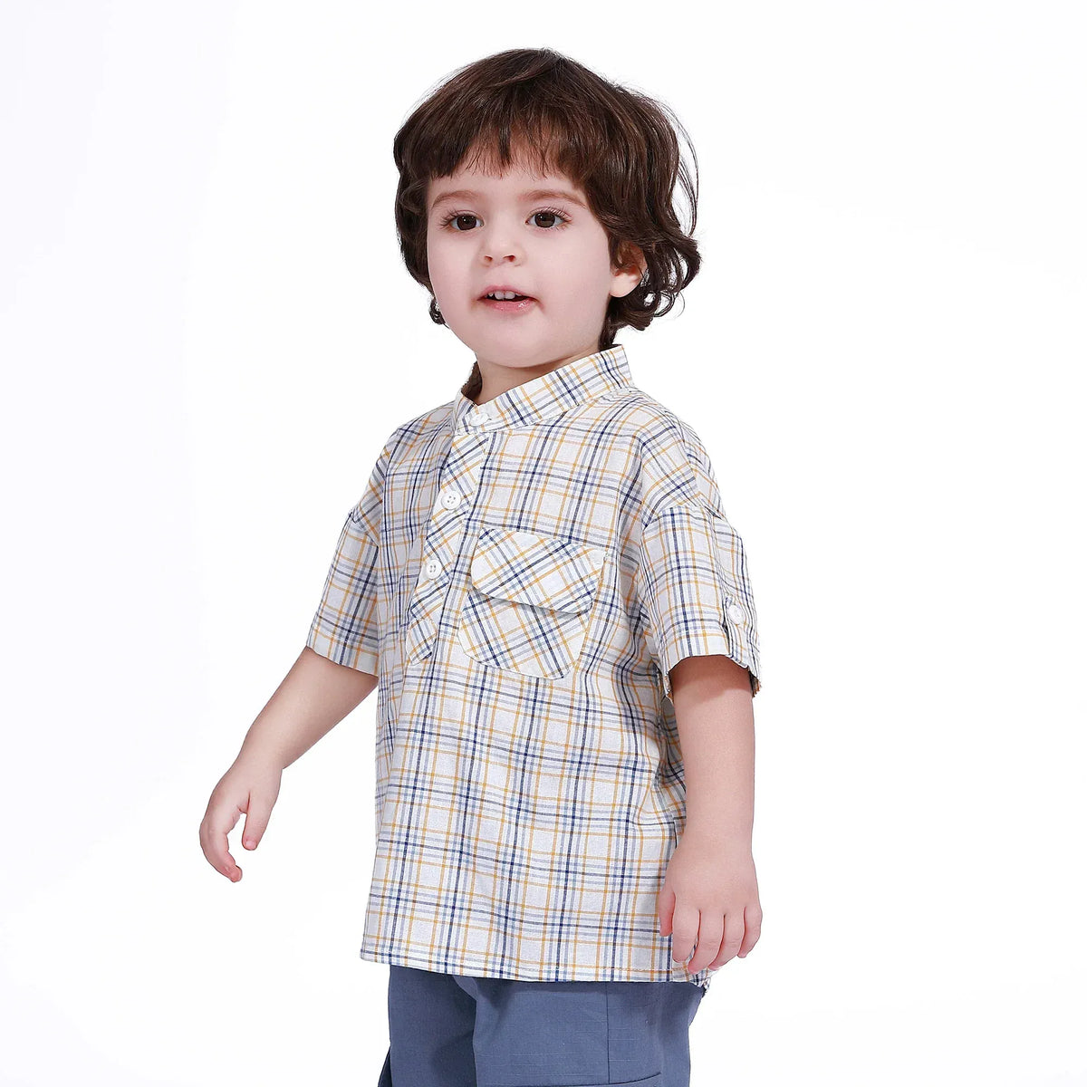 Checked Blouse for Baby boy Image