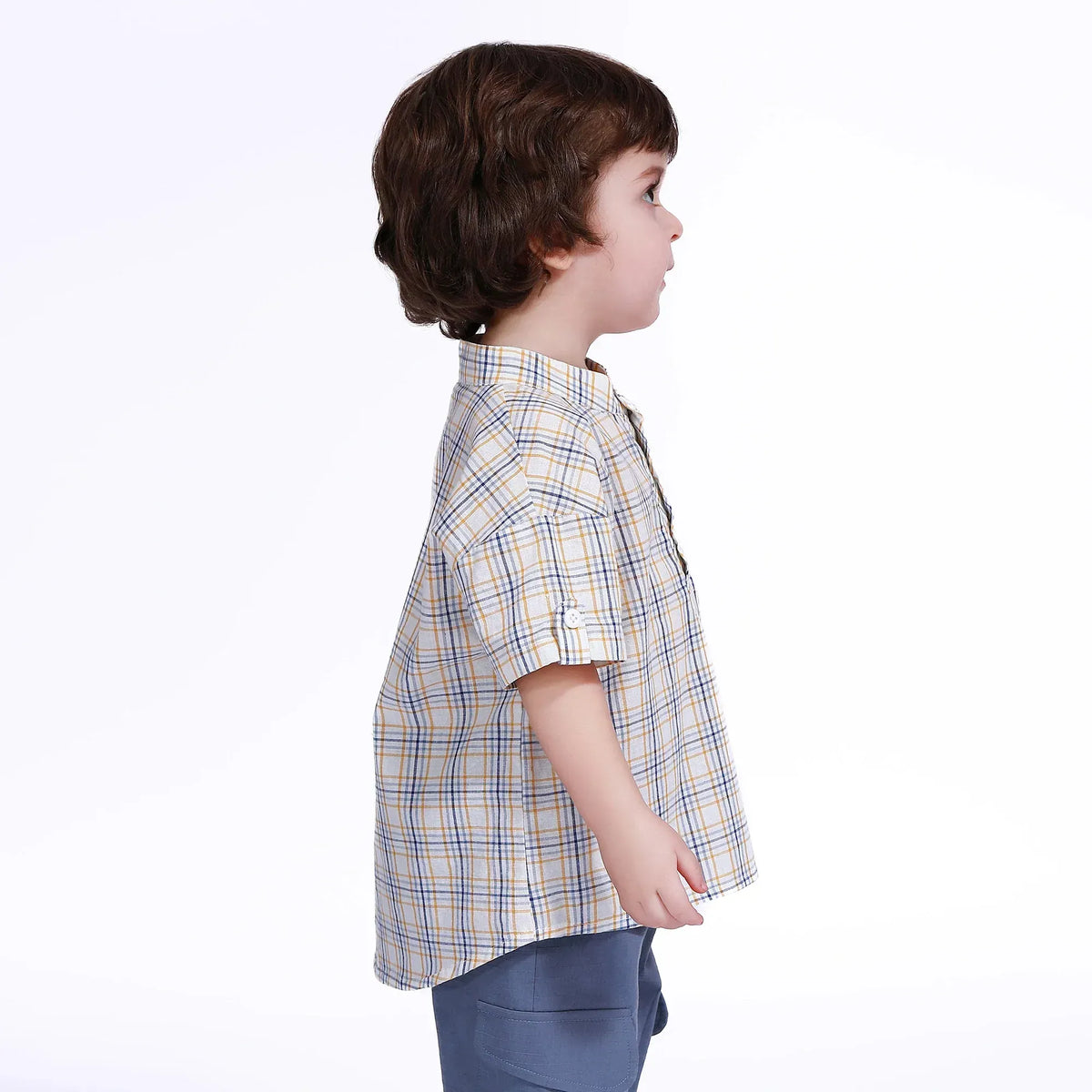 Checked Blouse for Baby boy Image