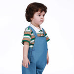 Striped Polo Shirt for Baby boy Image