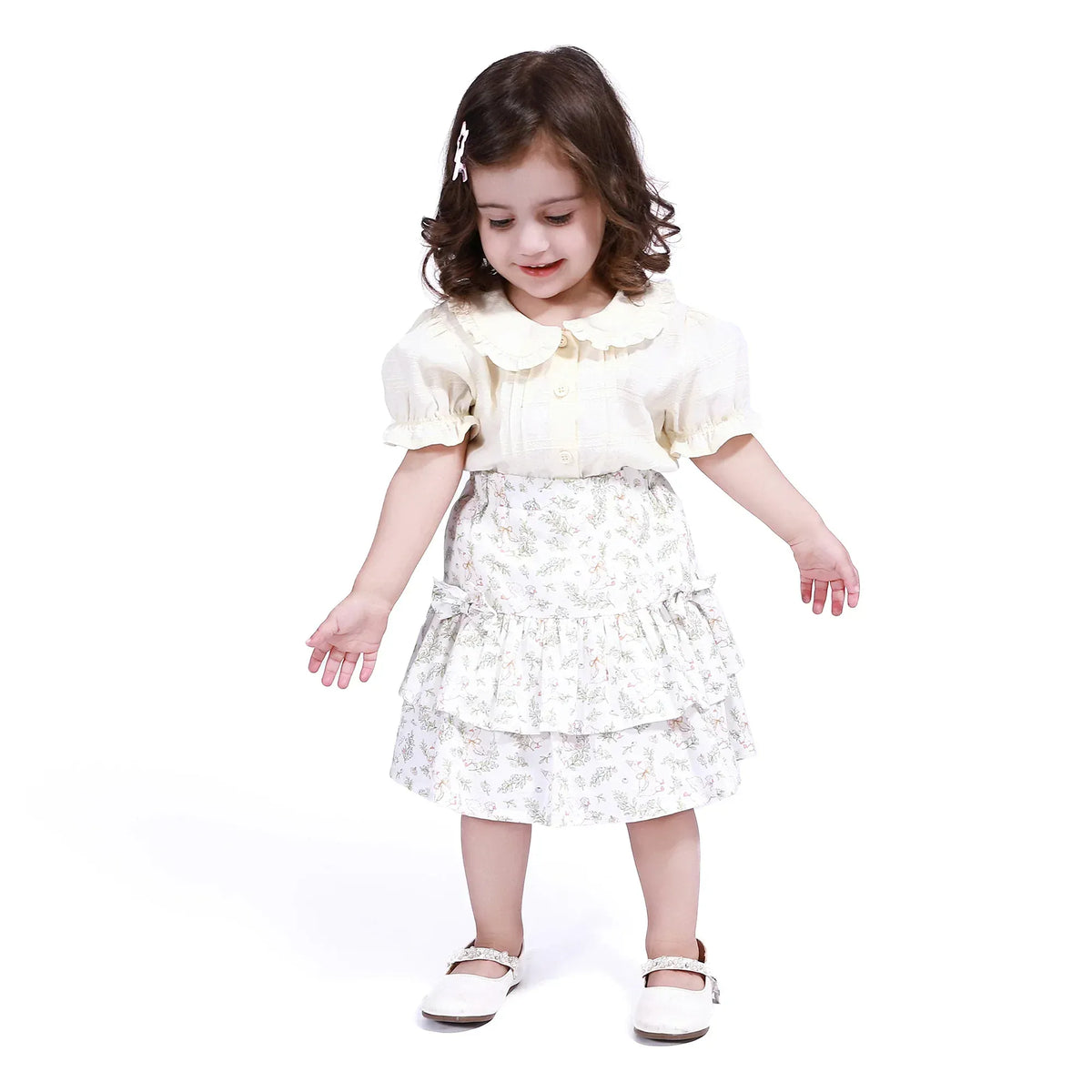 Jacquard Shirt for Baby girl Image