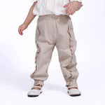 Khaki Plain Pants for Baby girl Image