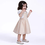 Checked Dress for Baby girl Image