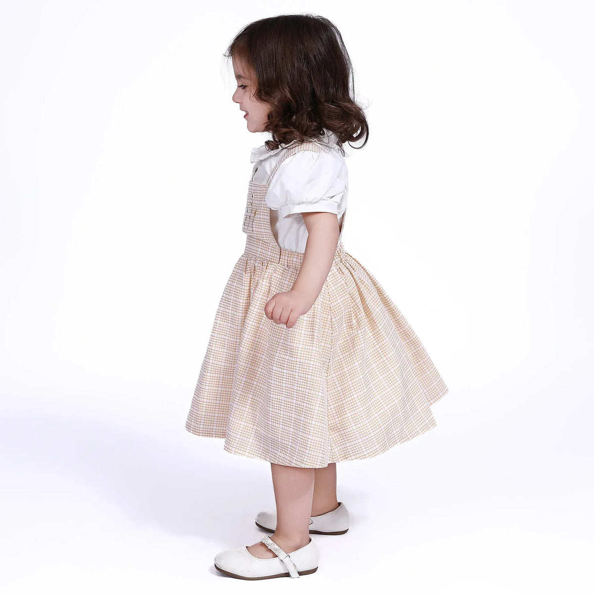 Checked Dress for Baby girl Image