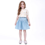 Printed Skirt for Girls Image