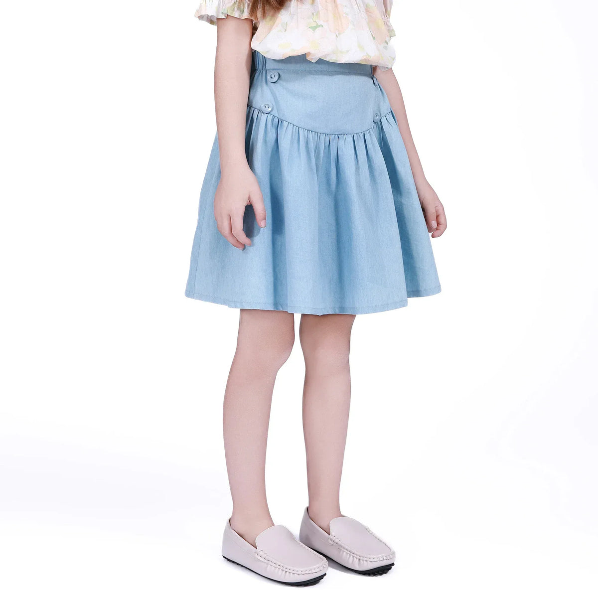 Printed Skirt for Girls Image