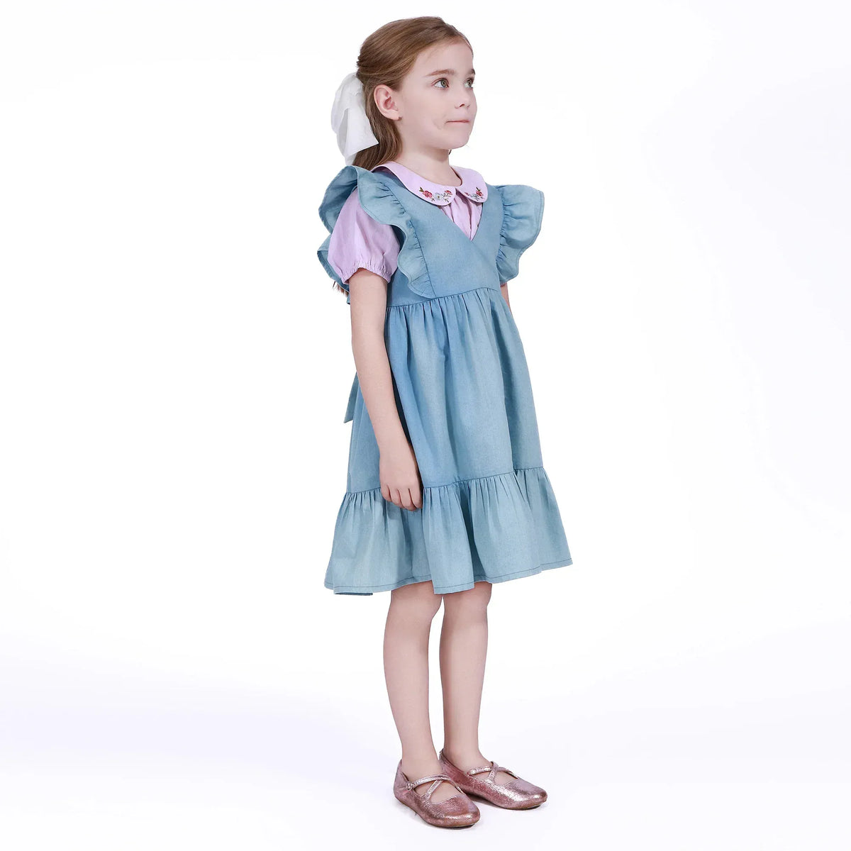 Plain Dress for Girls Image