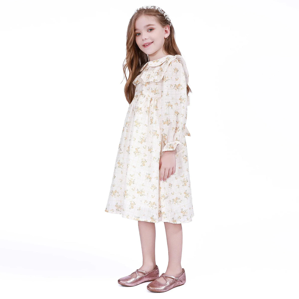 Floral Dress for Girls Image
