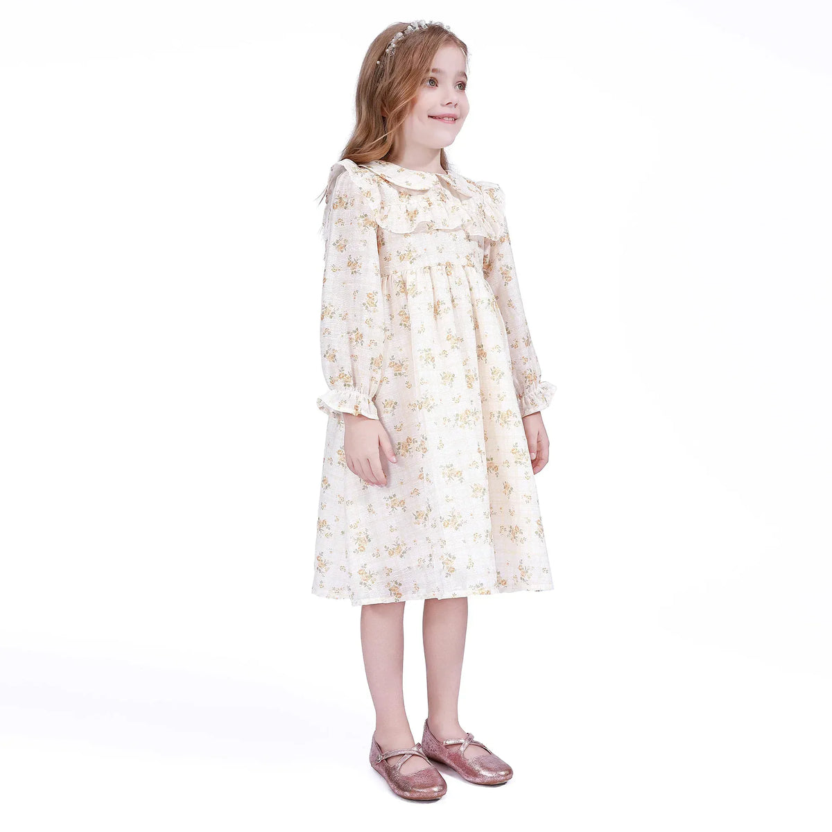 Floral Dress for Girls Image