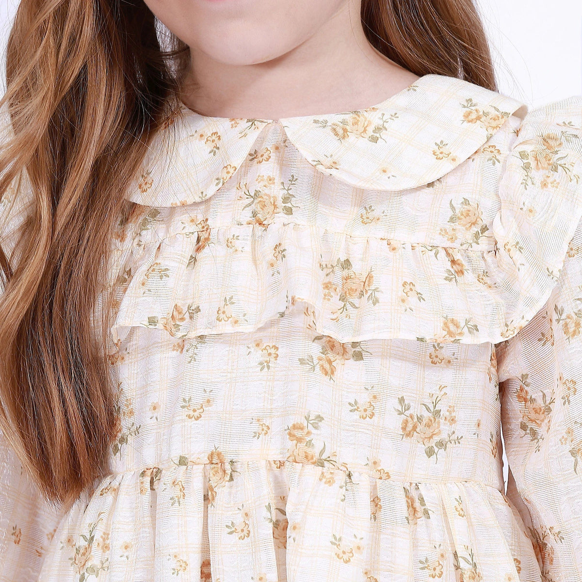 Floral Dress for Girls Image