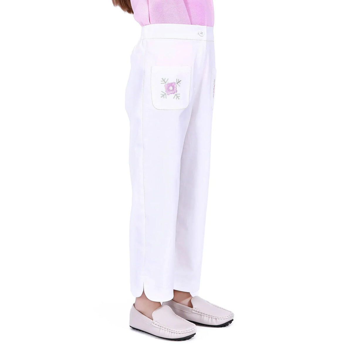 Floral Pants for Girls Image