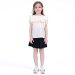 Jacquard Blouse for Girls Image