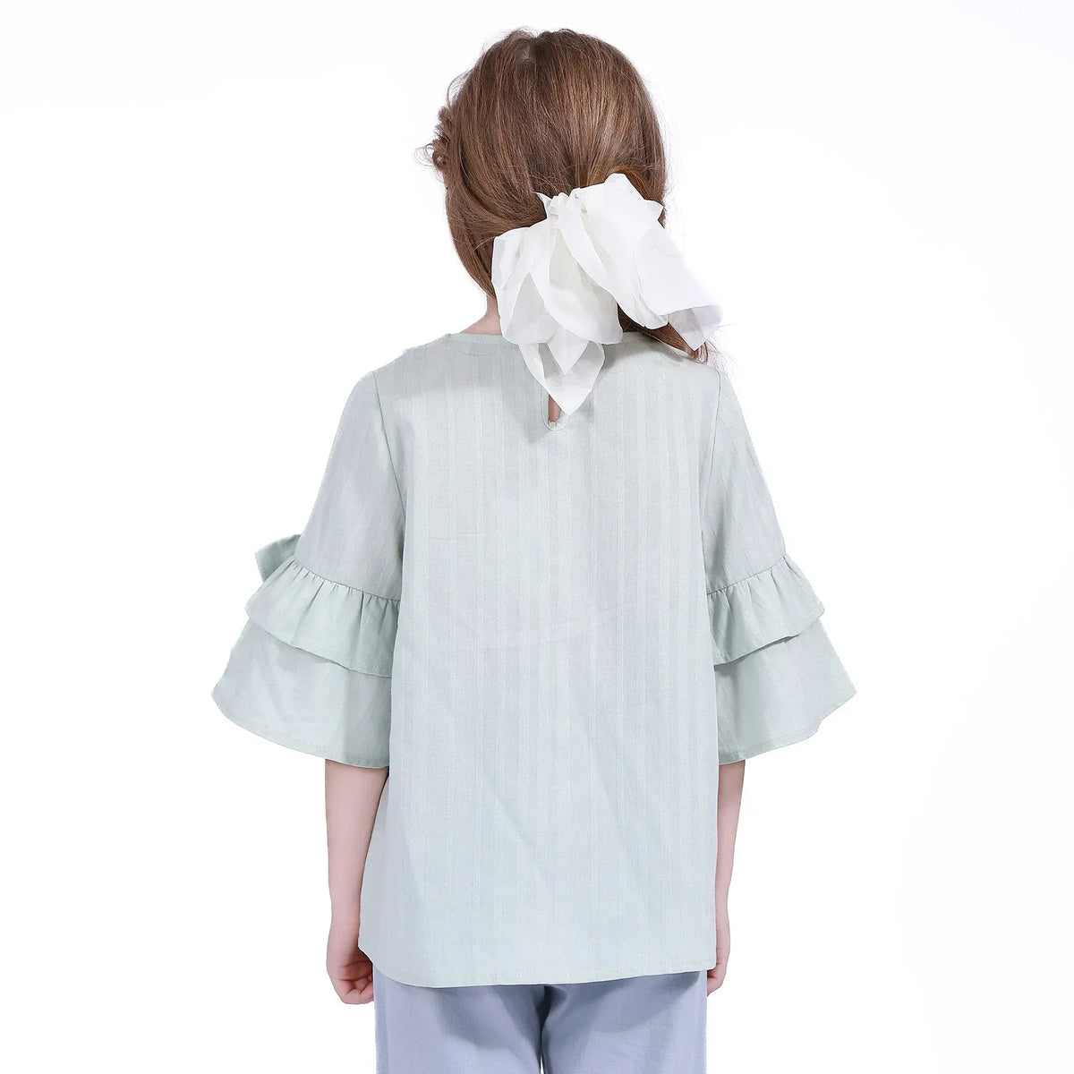 Striped Blouse for Girls Image