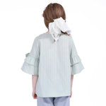 Striped Blouse for Girls Image