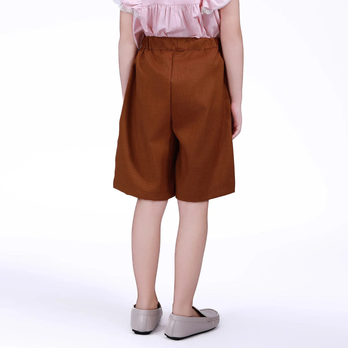 Solid Shorts for Girls Image