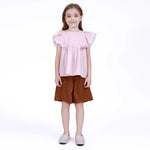 Solid Shorts for Girls Image