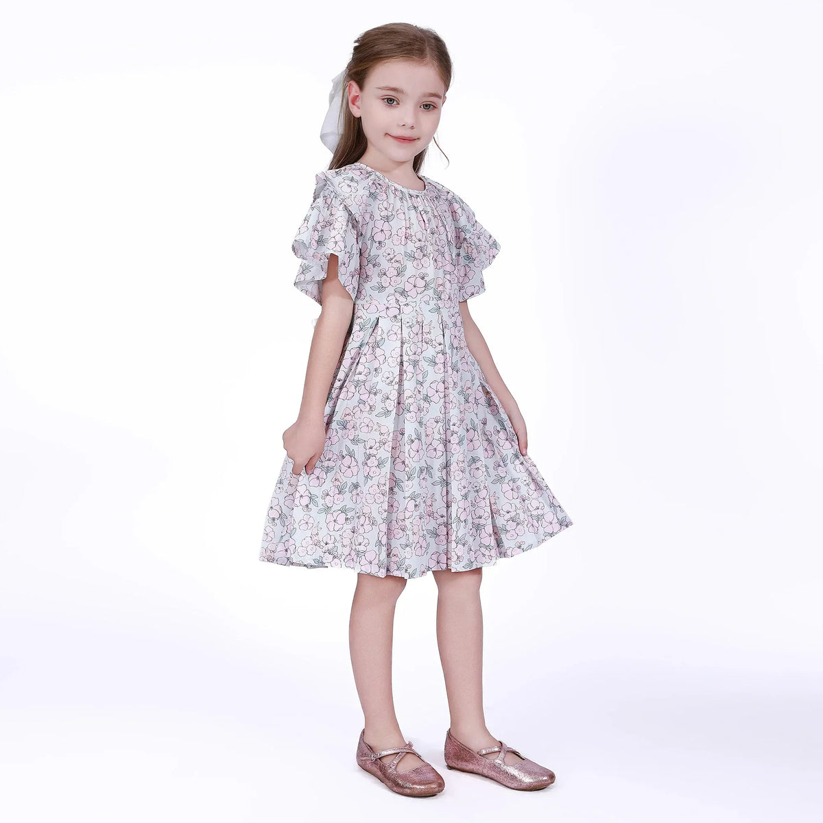 Floral Dress for Girls Image