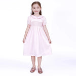 Light Pink Floral Dress for Girls Image