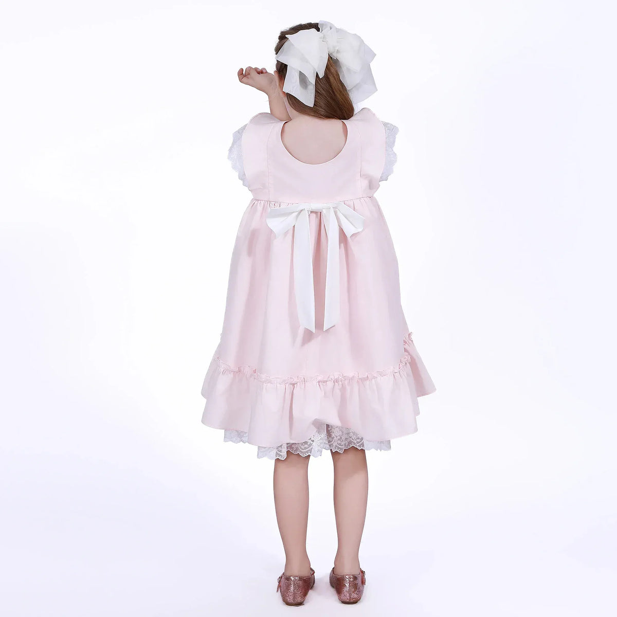 Laced Dress for Girls Image