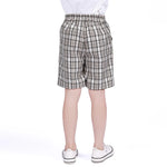 Checked Shorts for Boys Image