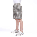 Checked Shorts for Boys Image