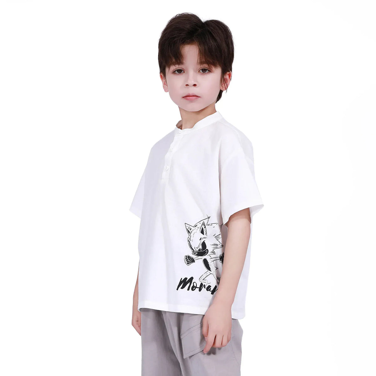 Printed Blouse for Boys Image