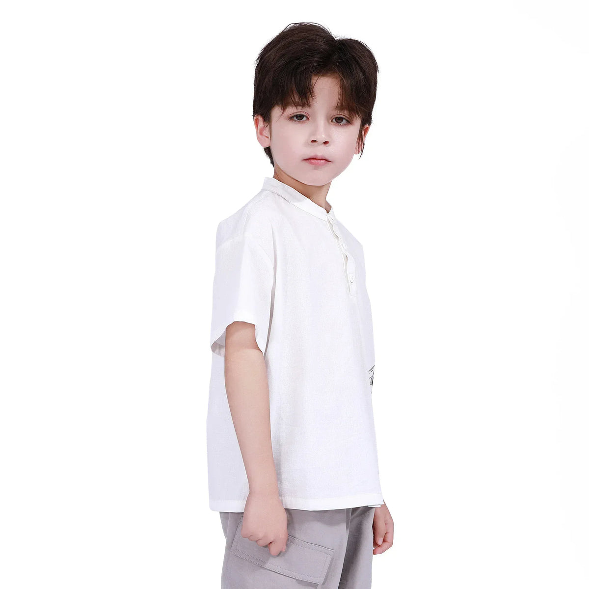 Printed Blouse for Boys Image