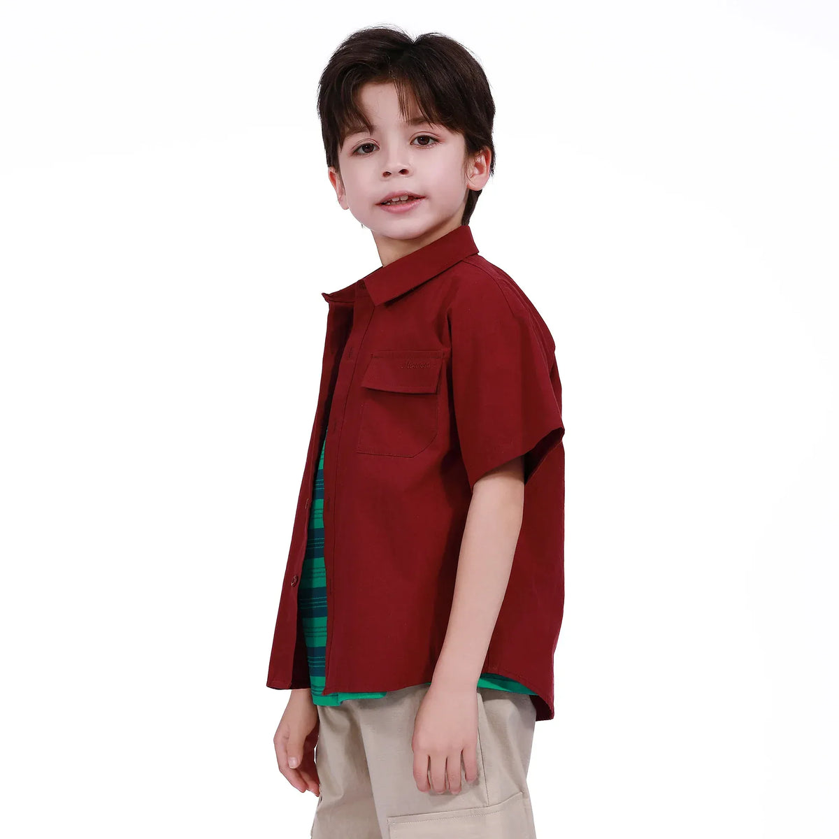 Embroidery Shirt for Boys Image