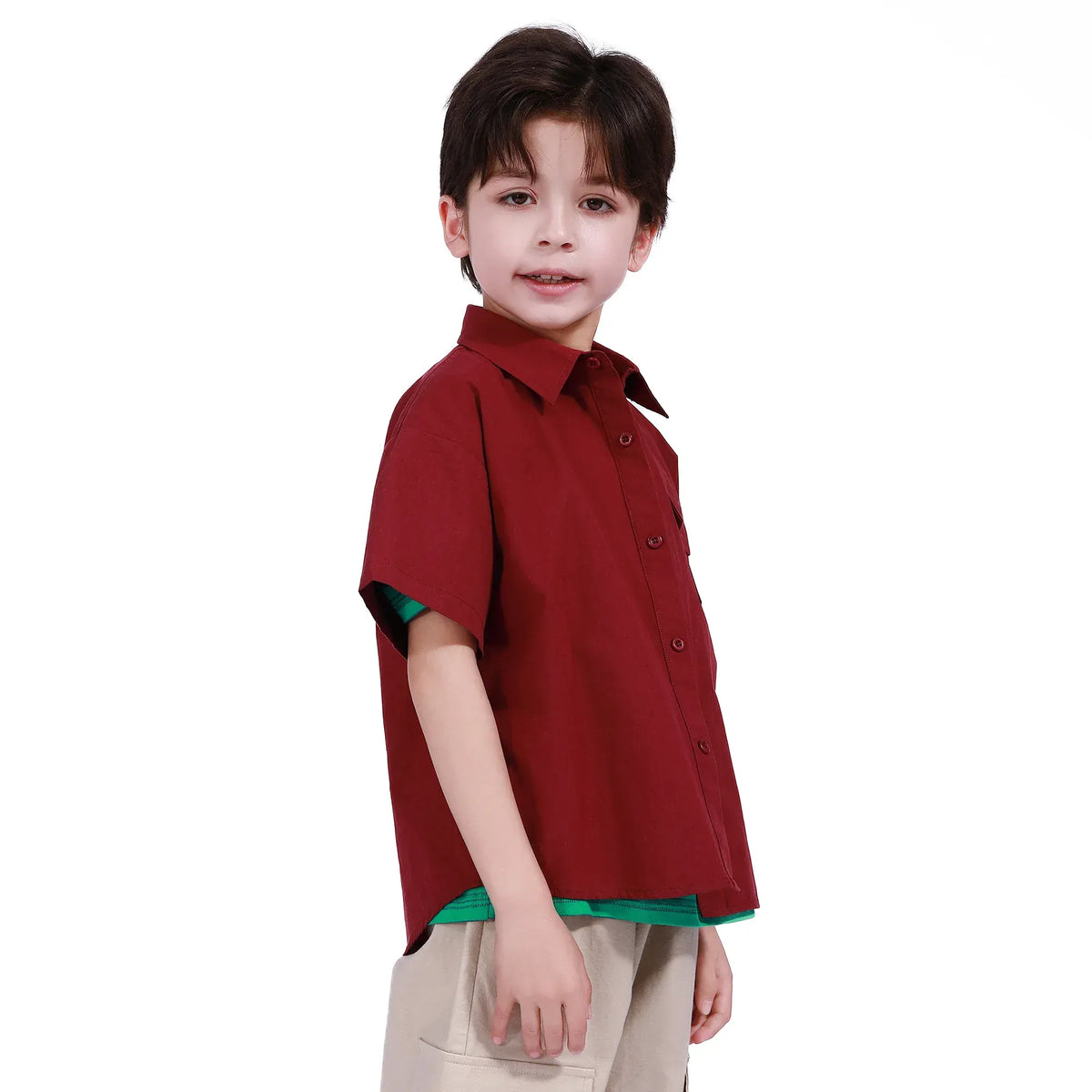 Embroidery Shirt for Boys Image
