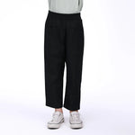 Black Plain Pants for Boys Image