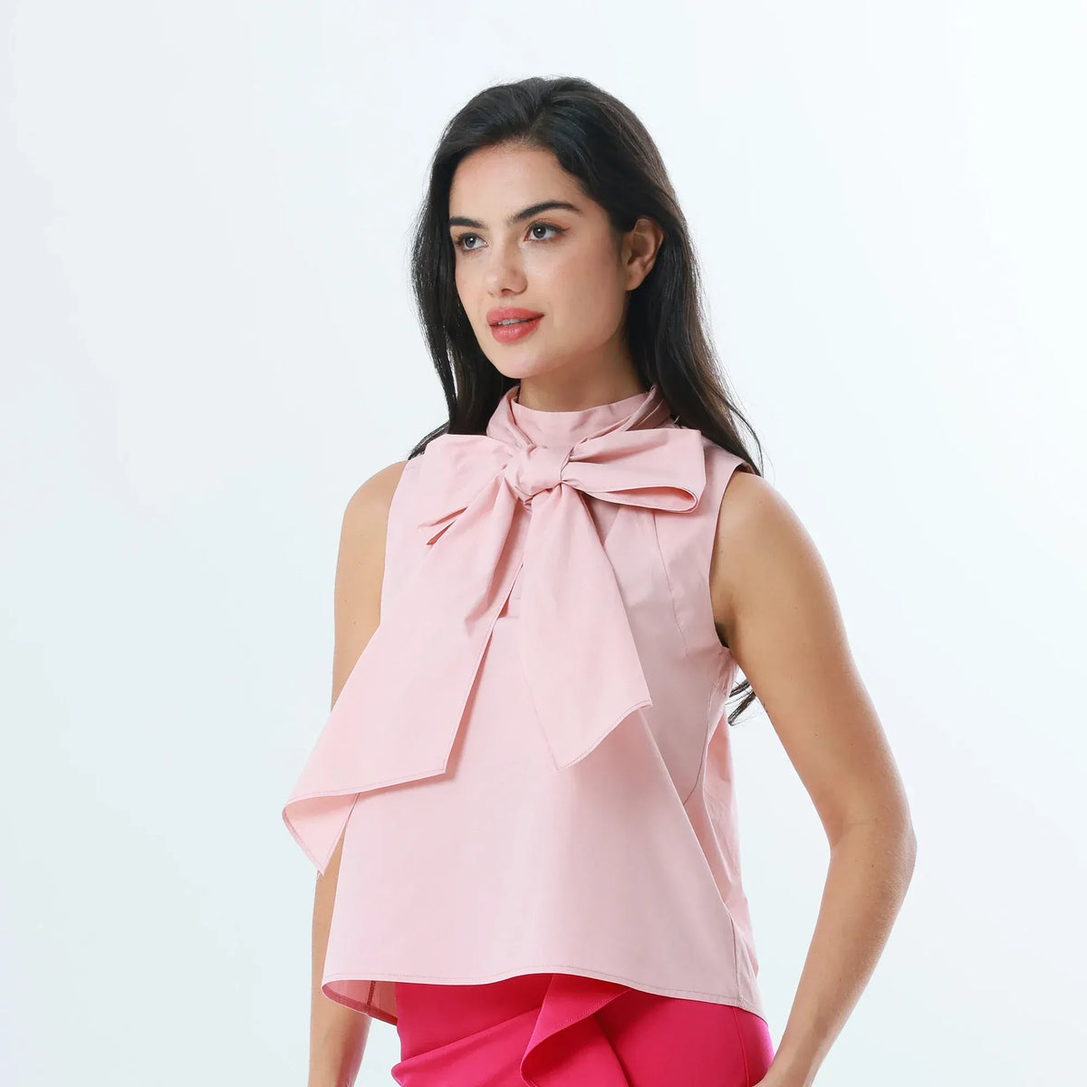 Plain Fashion Blouse For Women Image