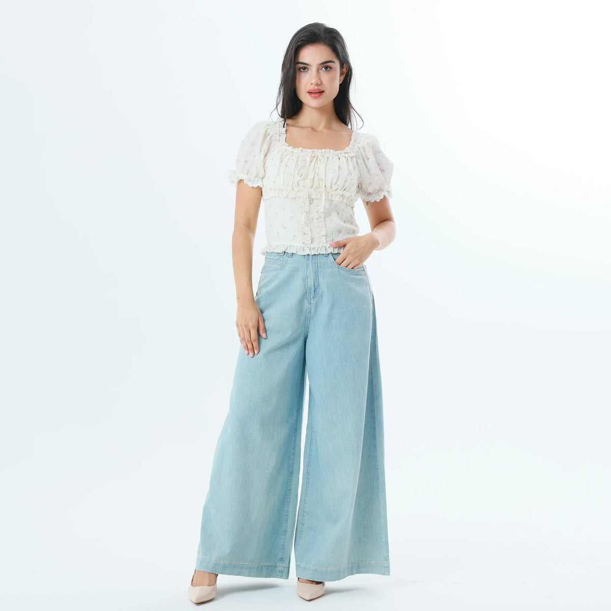 Floral Fashion Blouse For Women Image