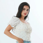 Floral Fashion Blouse For Women Image