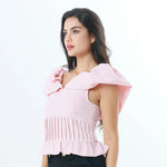 Quilting Fashion Blouse For Women Image