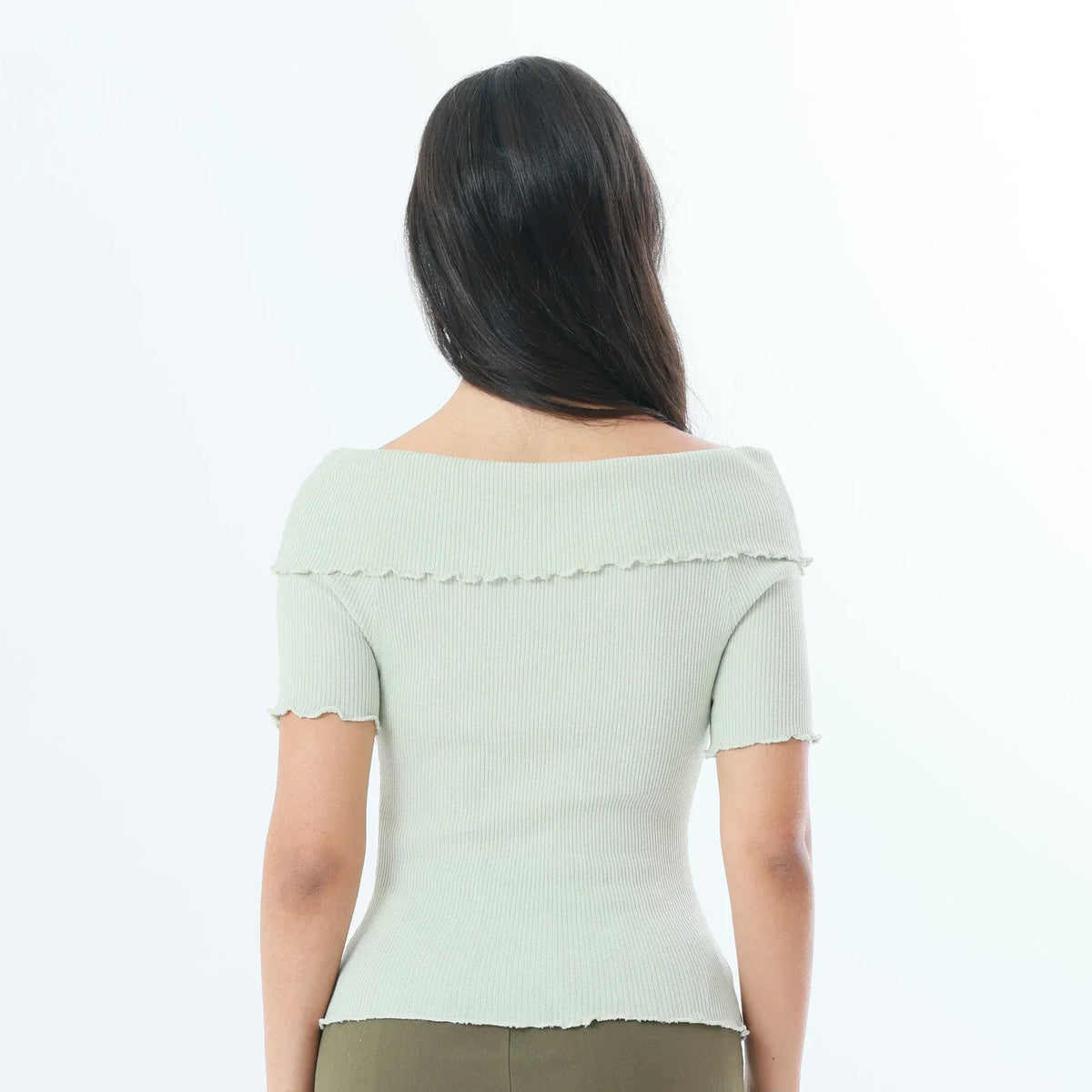 Plain Fashion Sweater For Women Image