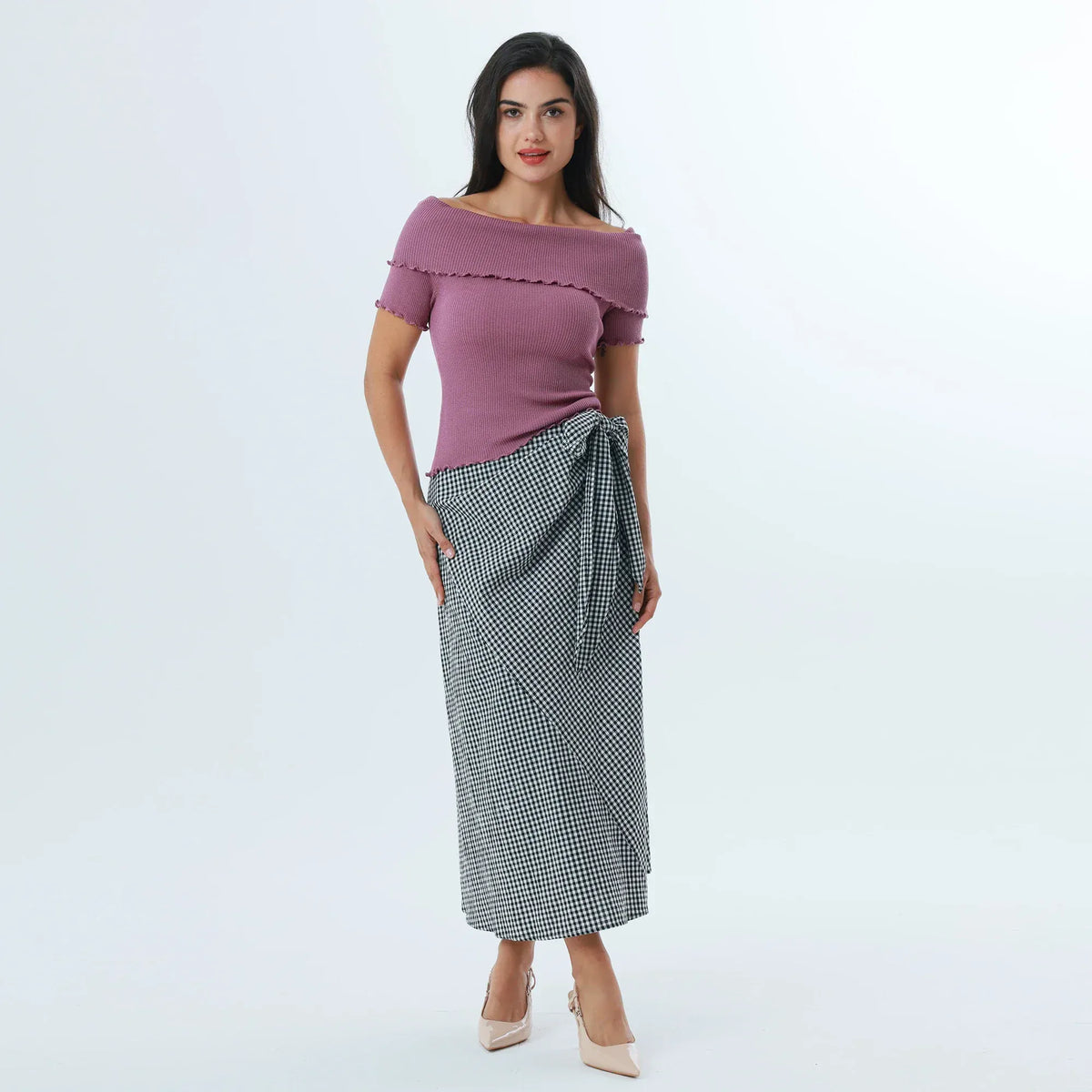 Plain Fashion Sweater For Women Image